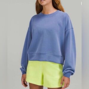 Lululemon Perfectly Oversized Cropped Crew *Softstreme
Water Drop Size 12